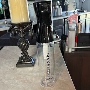 Black Hair Spray Bottle